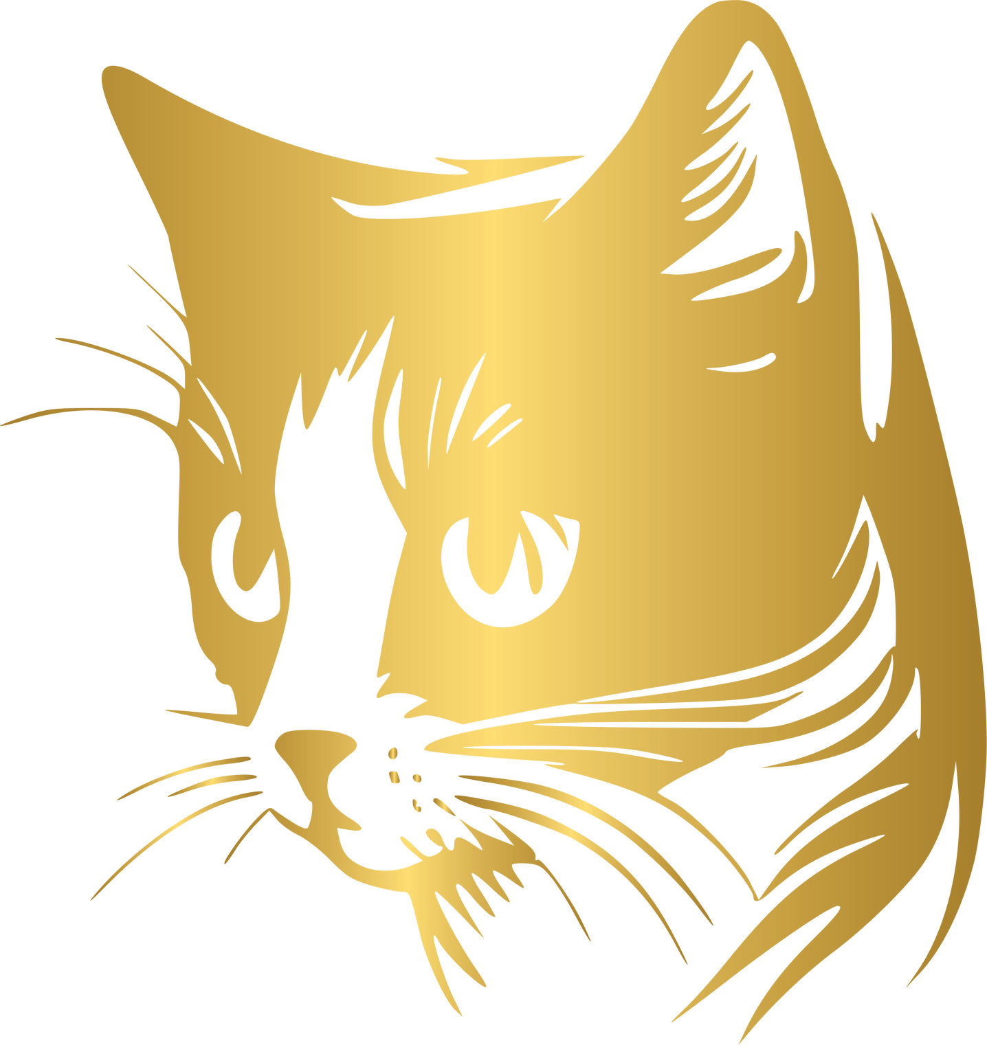 Golden cat